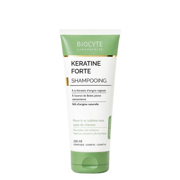 Dầu Gội Phục Hồi Tóc Hư Tổn Biocyte Keratine Forte Shampooing 200ml