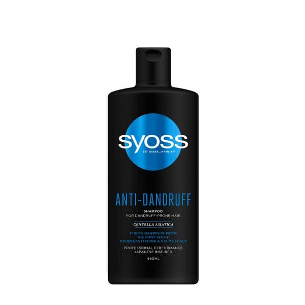 Dầu Gội Trị Gàu Syoss Anti Dandruff Shampoo 440ml