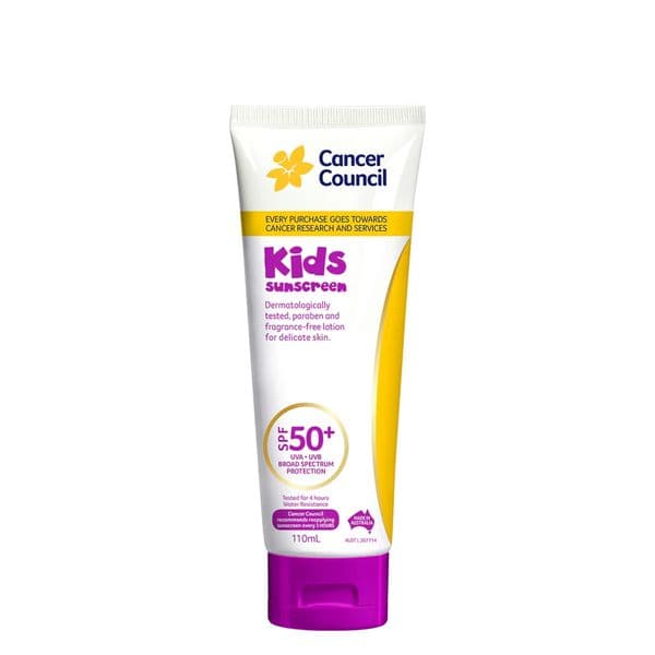 Kem Chống Nắng Trẻ Em Cancer Council Kids Sunscreen SPF50+