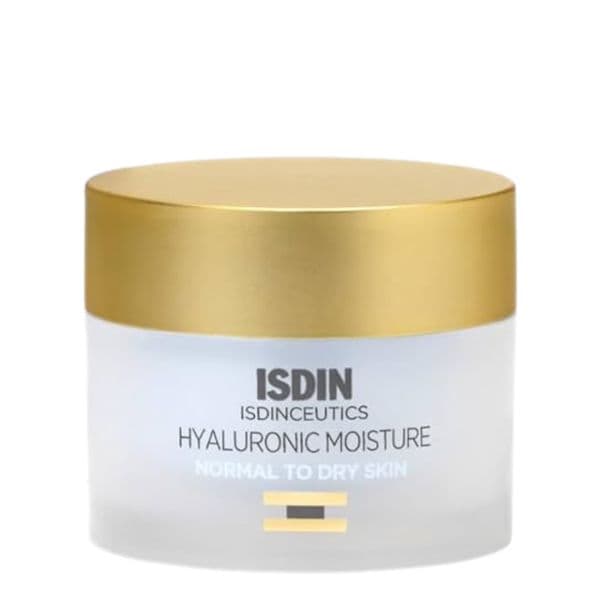 Kem Dưỡng Ẩm Isdin Isdinceutics Hyaluronic Moisture Normal to Dry 50ml, Da Thường, Da Khô