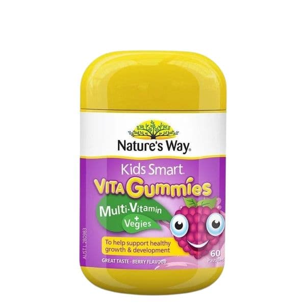 Kẹo Vitamin Nature's Way Kids Smart Multivitamin + Vegies