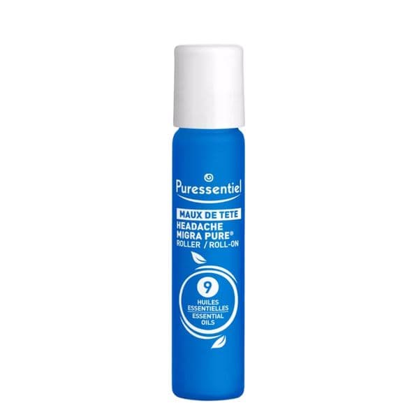 Lăn Giảm Đau Đầu Puressentiel, 9 Loại Tinh Dầu