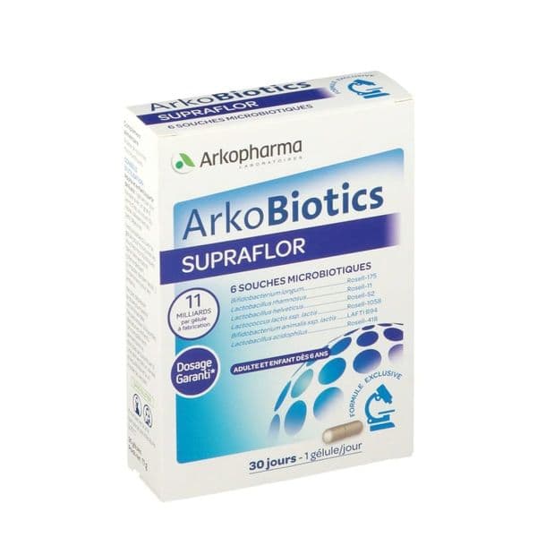 Men Vi Sinh Arkopharma Arkobiotics Supraflor 30 Viên