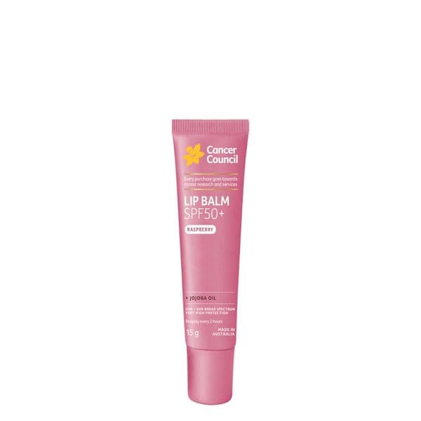 Son Dưỡng Chống Nắng Cancer Council Raspberry Lip Balm SPF50+