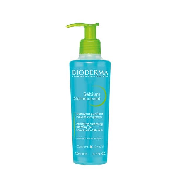 Sữa Rửa Mặt Da Mụn Bioderma Sebium Gel Moussant 200ml