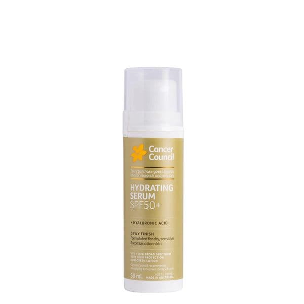 Tinh Chất Chống Nắng Cancer Council Face Day Wear Serum SPF50+