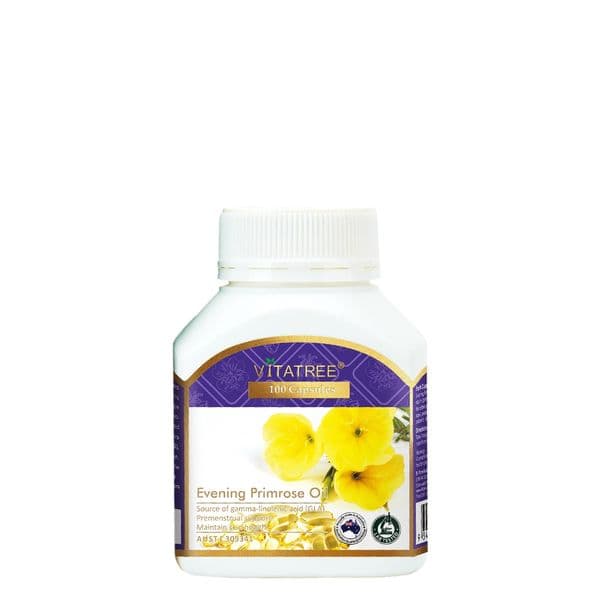 Viên Uống Cân Bằng Nội Tiết Tố Nữ Vitatree Evening Primrose Oil 1000mg