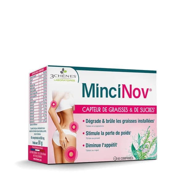 Viên Uống Đốt Mỡ Giảm Cân 3 Chenes Mincinov Fat