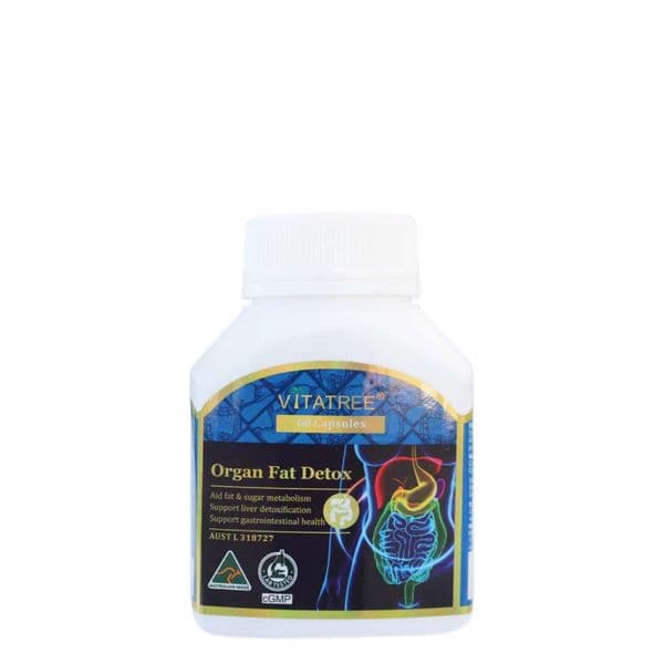 Viên Uống Giảm Mỡ Nội Tạng Vitatree Organ Fat Detox