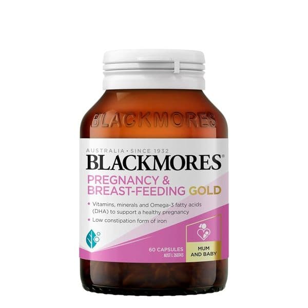 Viên Uống Tổng Hợp Cho Mẹ Bầu Blackmores Pregnancy & Breast-Feeding Gold