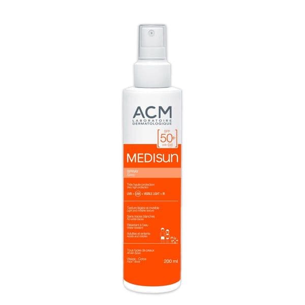 Xịt Chống Nắng ACM Medisun Spray SPF 50+