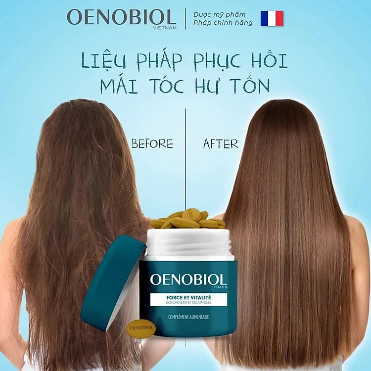 Viên Uống Khỏe Tóc Và Móng Oenobiol Force et Vitalite