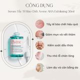 Công dụng của serum Avene AHA Exfoliating