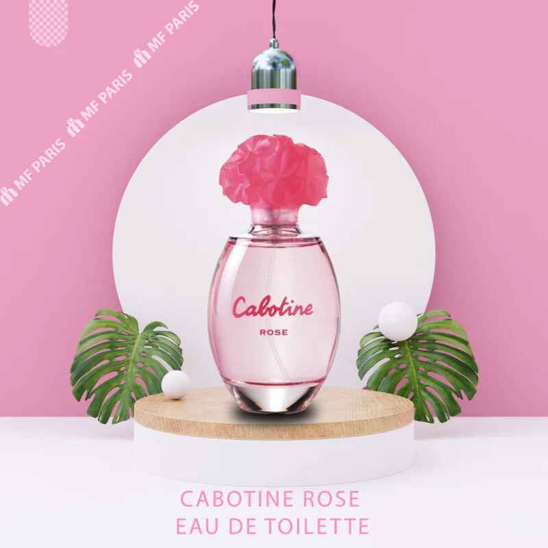 Các tầng hương đặc trưng của Cabotine Rose: Hoa hồng và Hoa mẫu đơn