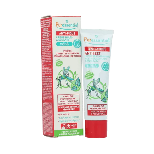 Kem Bôi Muỗi Đốt Puressentiel Crème Multi Apaisante bébé 50ml