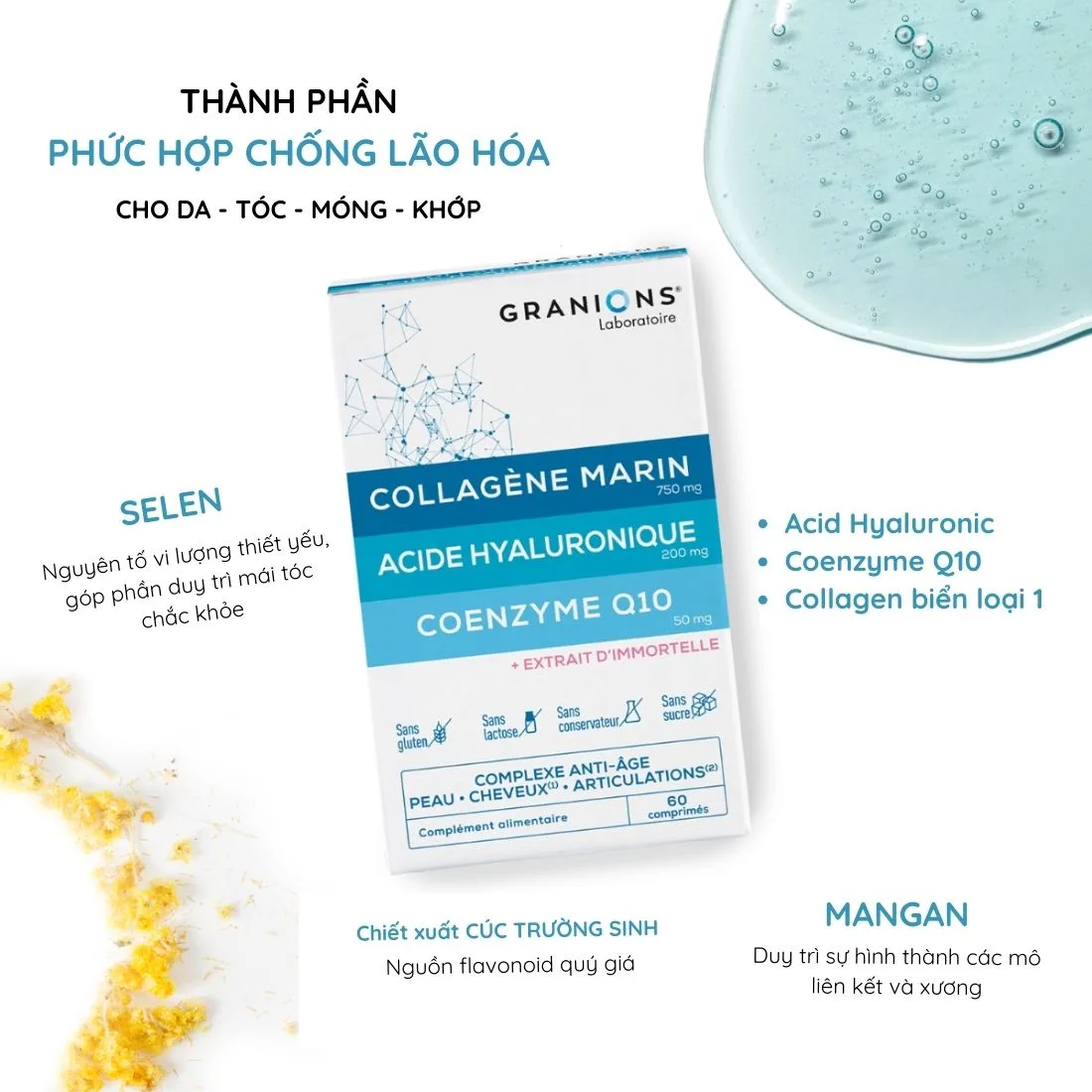 Granions Hyaluronic Acid Coenzym Q10
