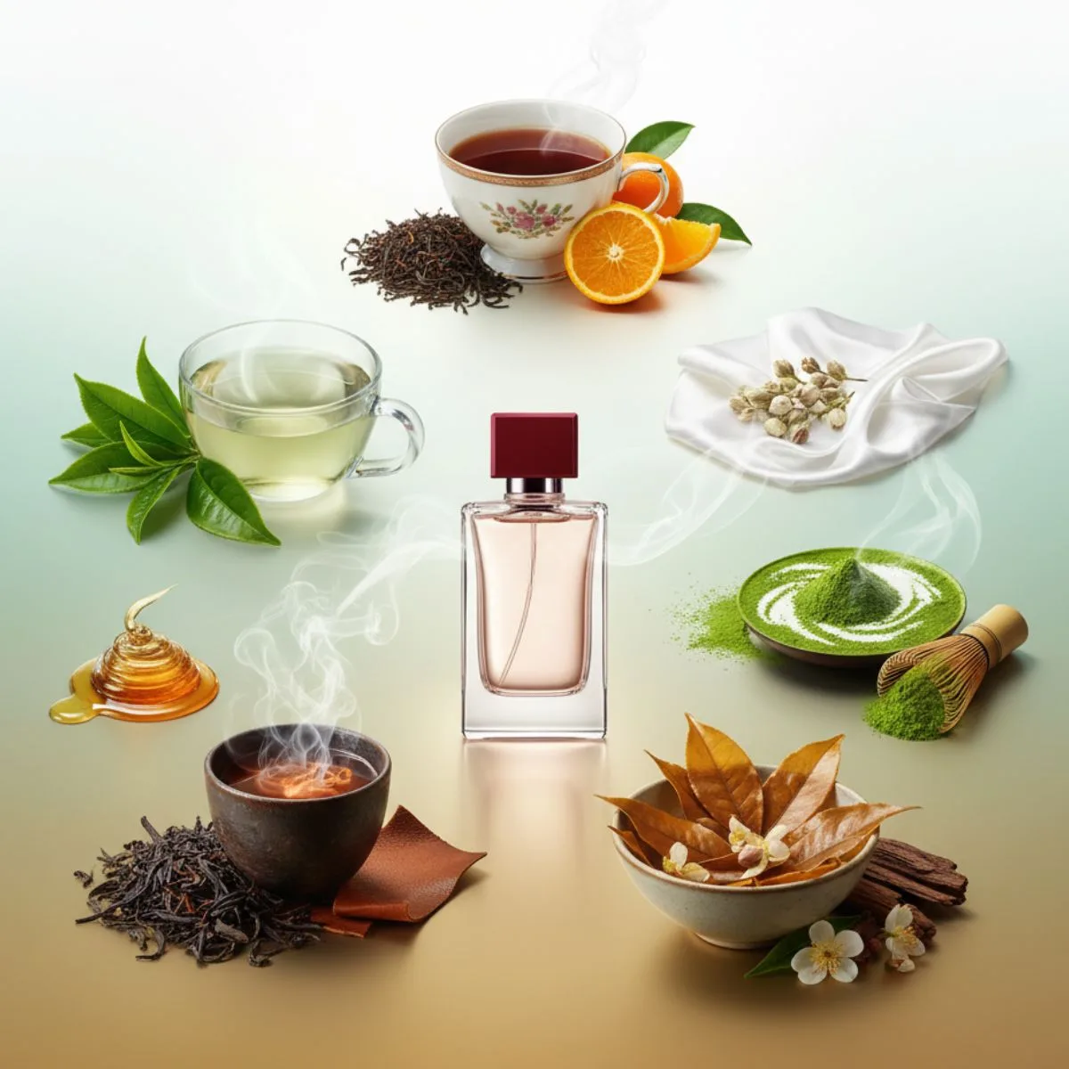 Các loại hương trà trong nước hoa