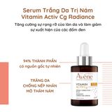 Công dụng Avene Vitamin Activ Cg Radiance