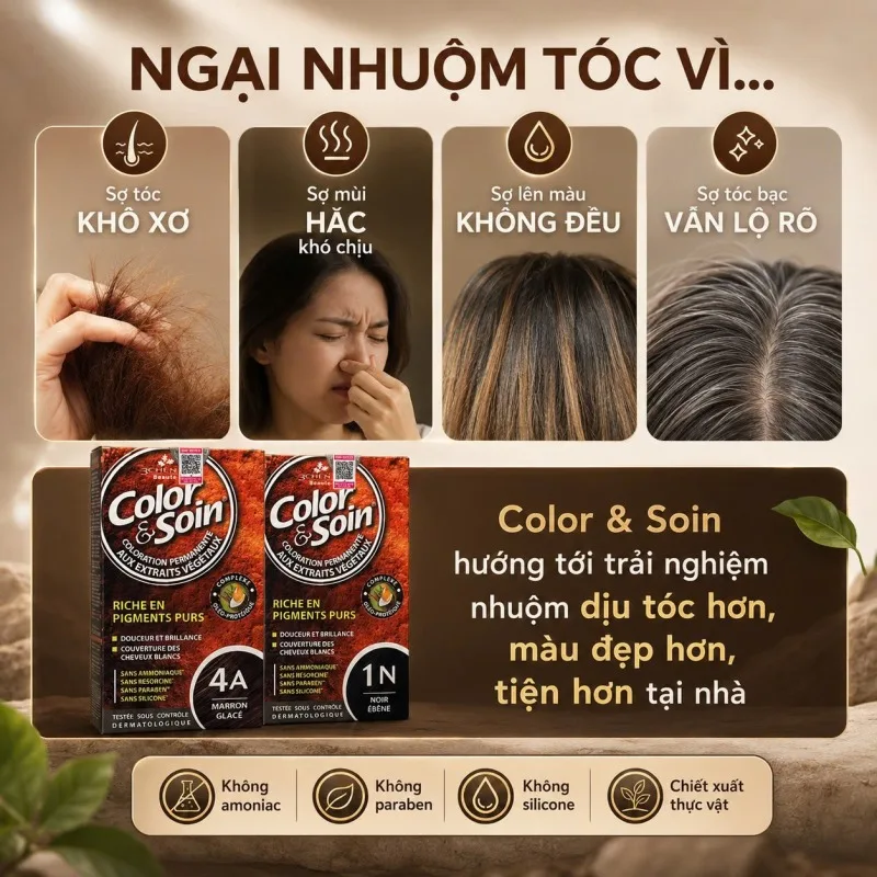 Những đối tượng phù hợp sử dụng thuốc nhuộm Color & Soin