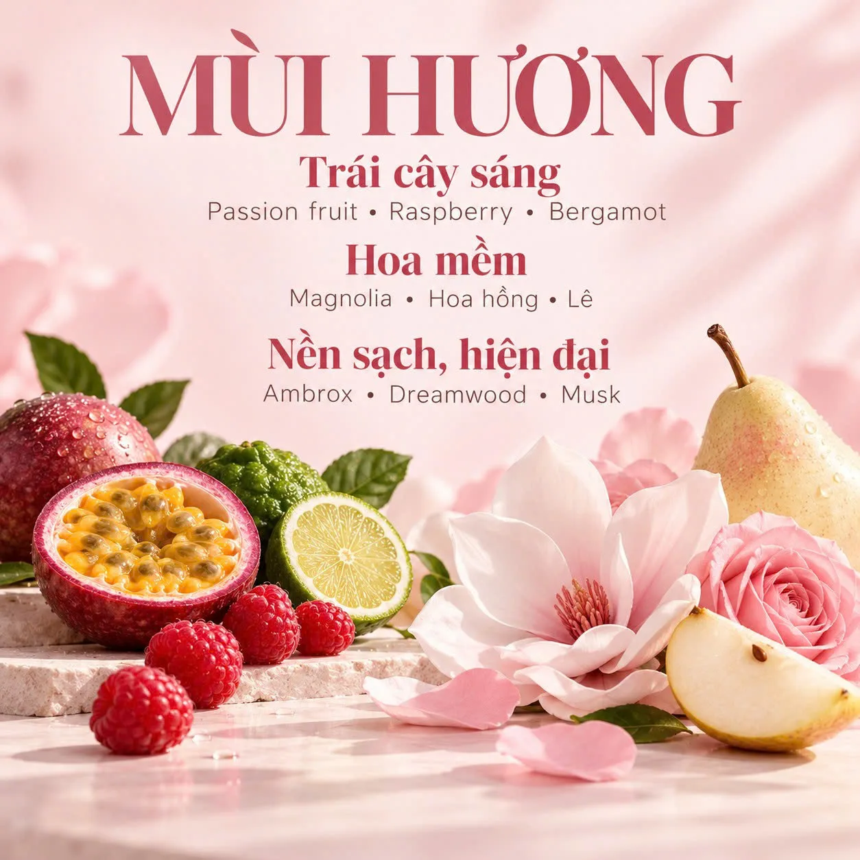 Các tầng hương trái cây hoa hồng và xạ hương của Ariana Grande Mod Blush