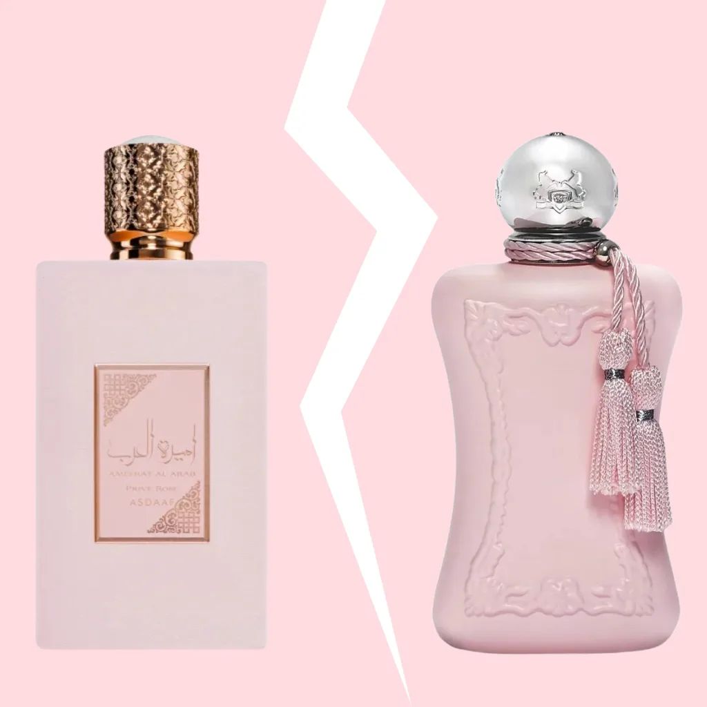 Asdaaf Ameerat Al Arab Prive Rose vs Delina EDP