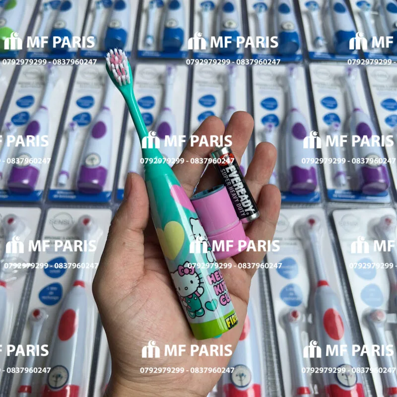 Bàn Chải Đánh Răng Điện Cho Bé MR White