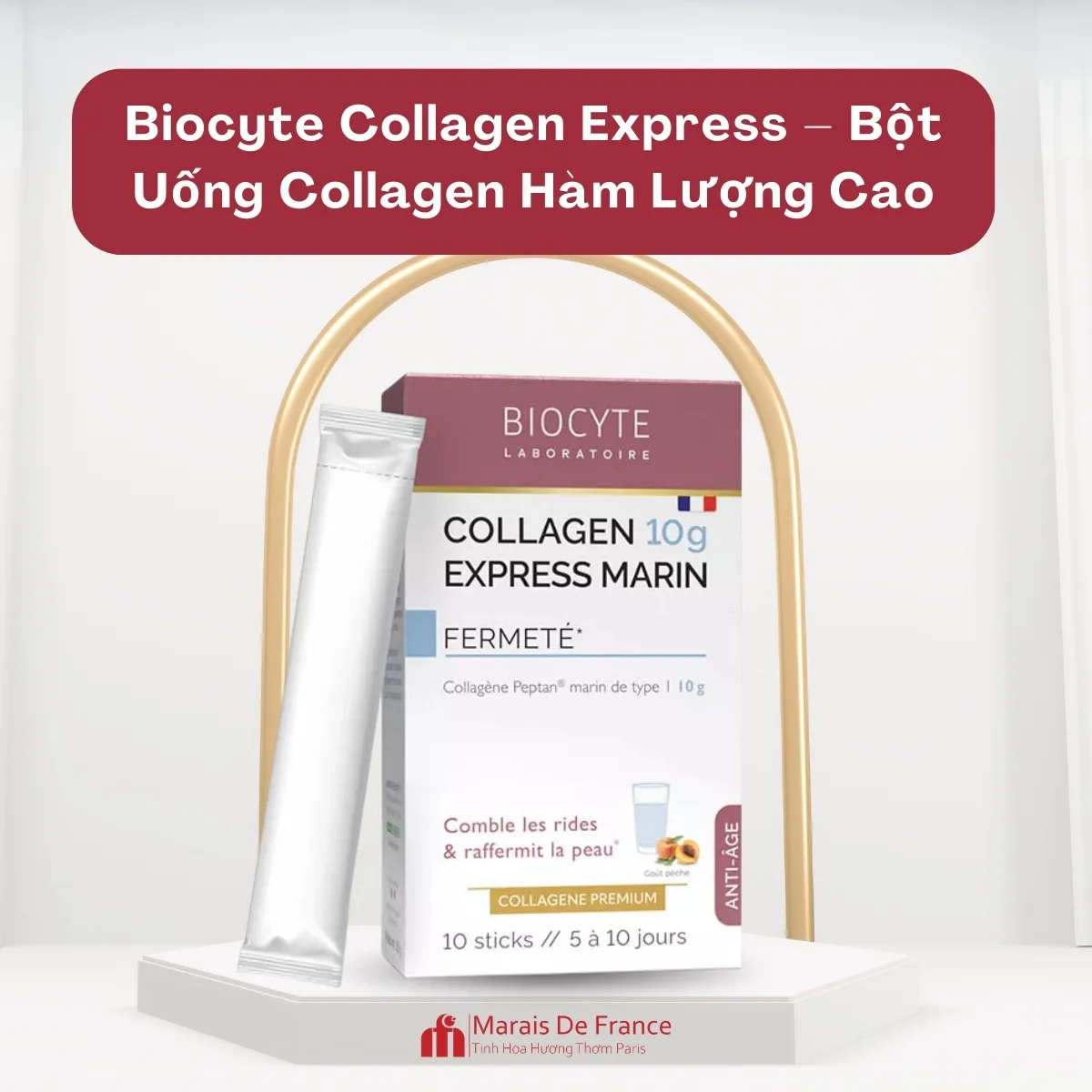 Bột bổ sung collagen hàm lượng cao Biocyte Collagen Express