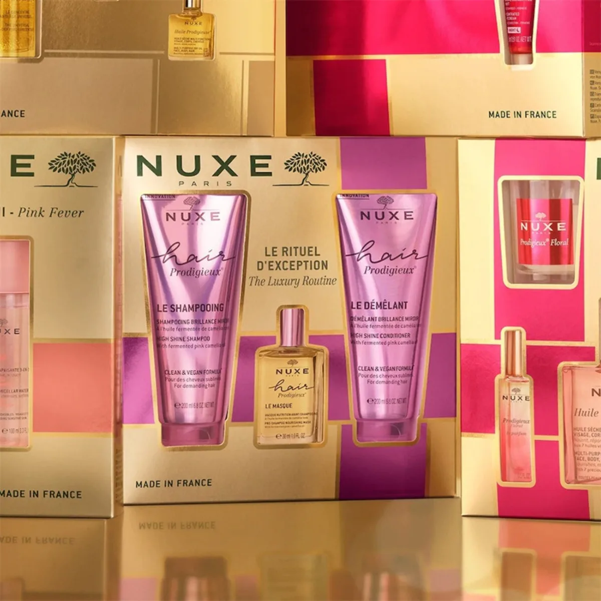 Bộ Chăm Sóc Tóc Nuxe Le Rituel d'Exception Hair Prodigieux
