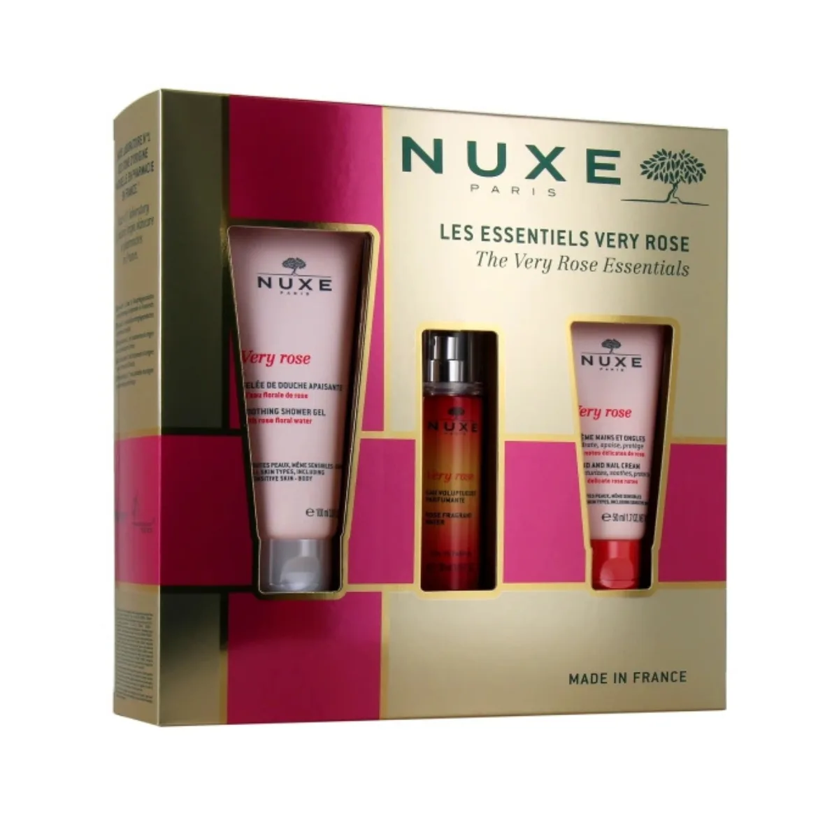 Bộ quà tặng Nuxe Coffret Les Essentiels Very Rose