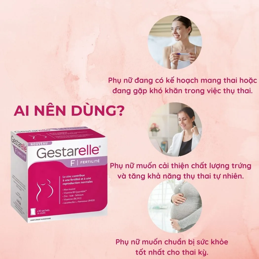 Bột uống Iprad Gestarelle Fertility