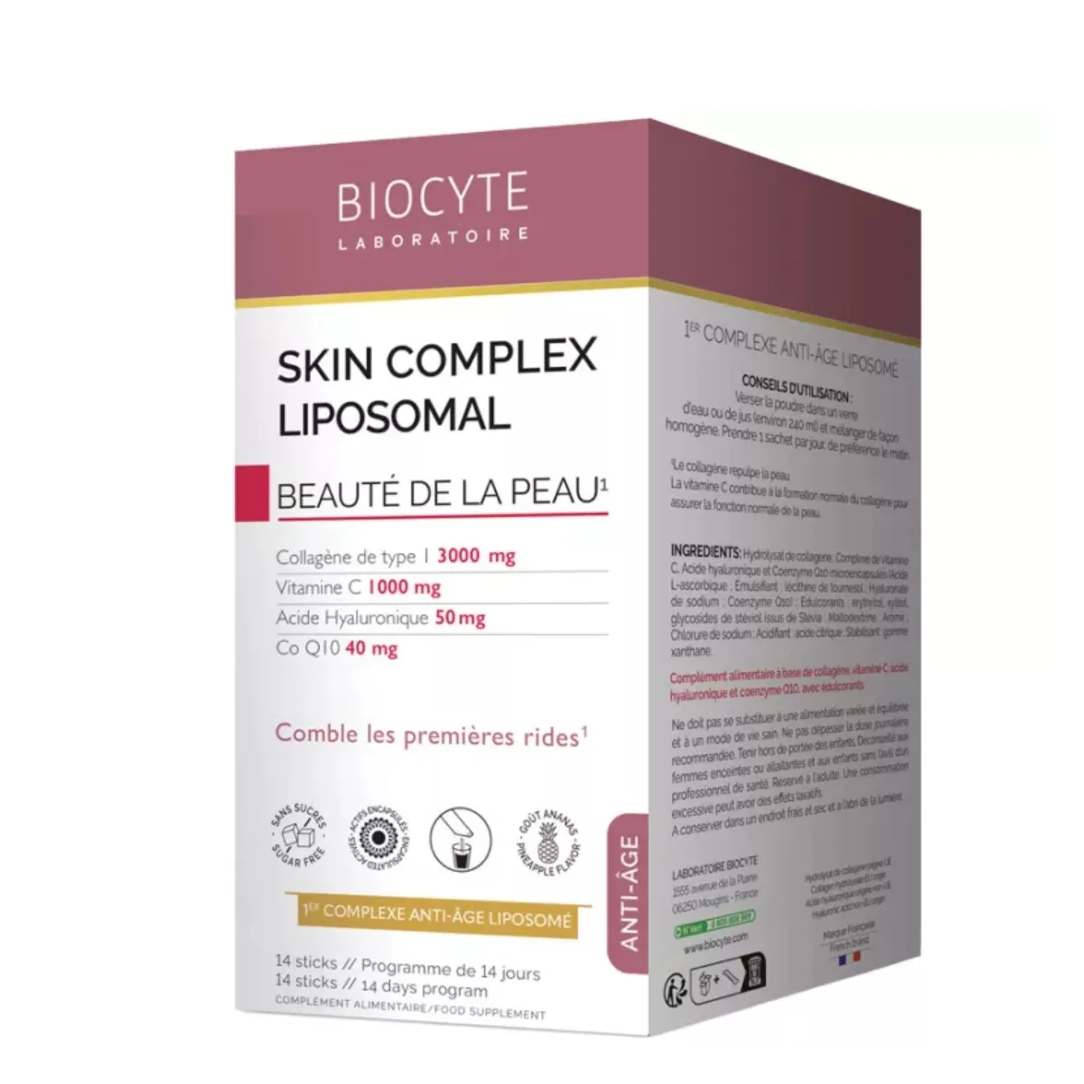 Bột uống bổ sung Collagen Biocyte Liposomal Skin Complex