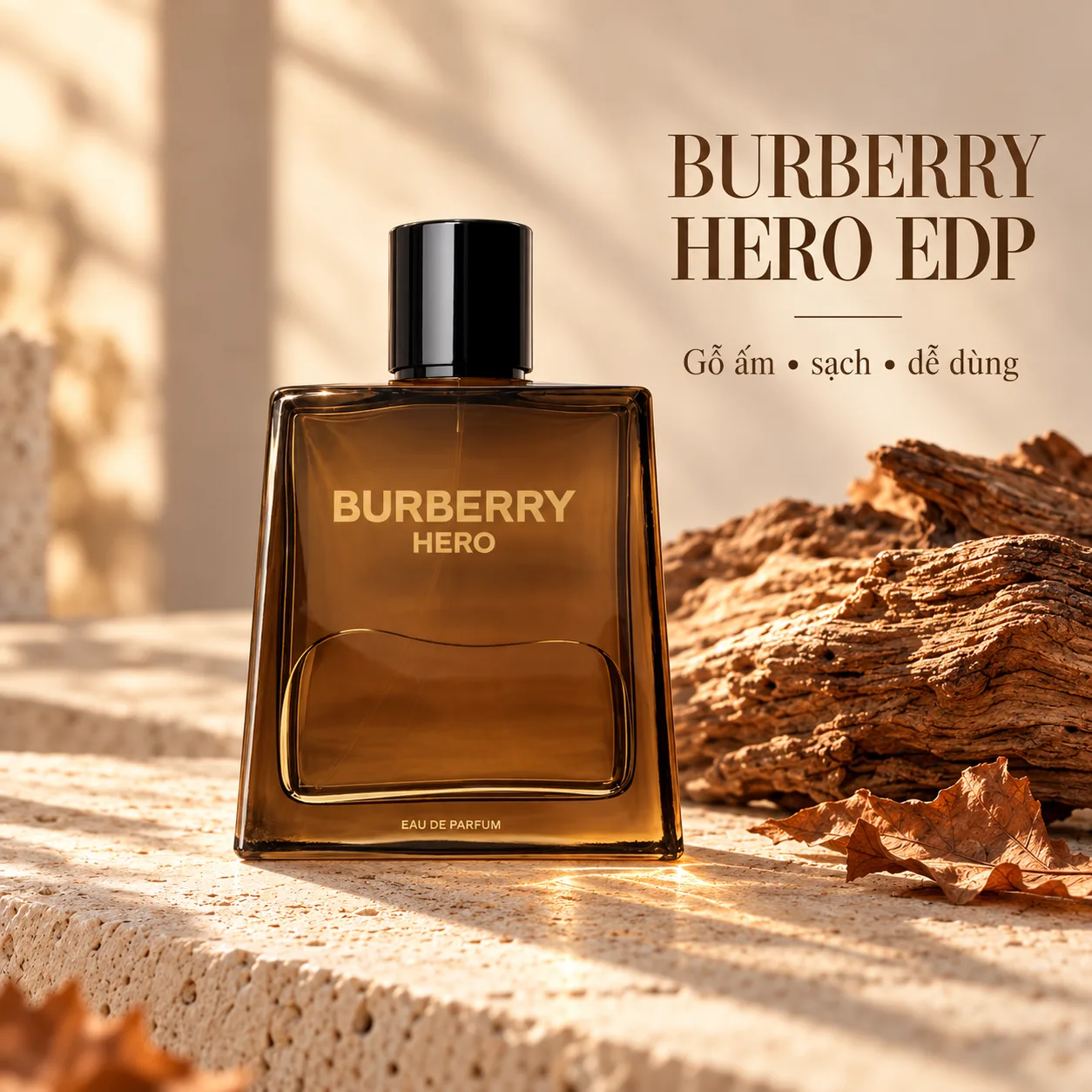 Burberry Hero EDP nước hoa nam mùa thu dễ dùng