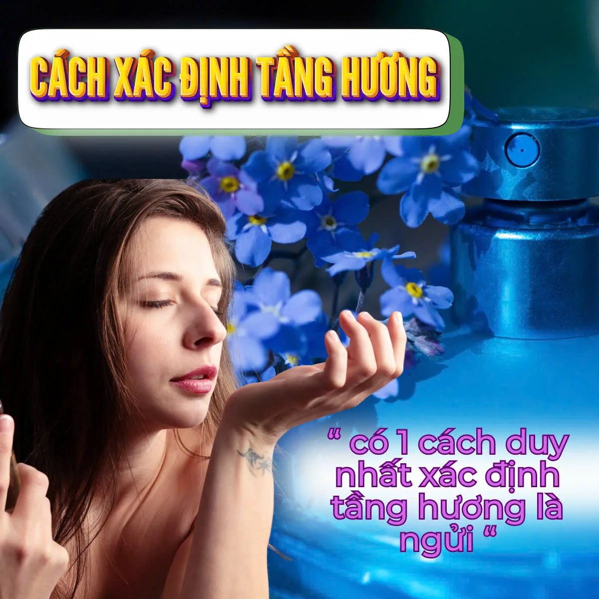 Cách xác định tầng hương của hương