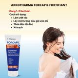 Cách dùng dầu gội Arkopharma Forcapil Fortifiant