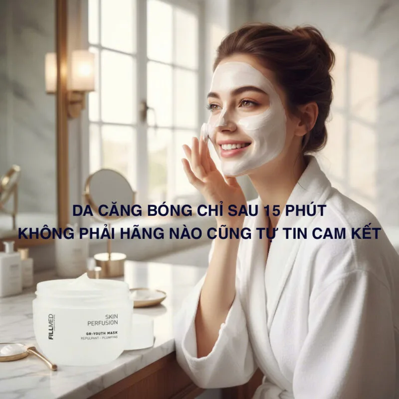 Cam kết Mặt Nạ Dưỡng Da Cấp Ẩm Fillmed GR-Youth Mask