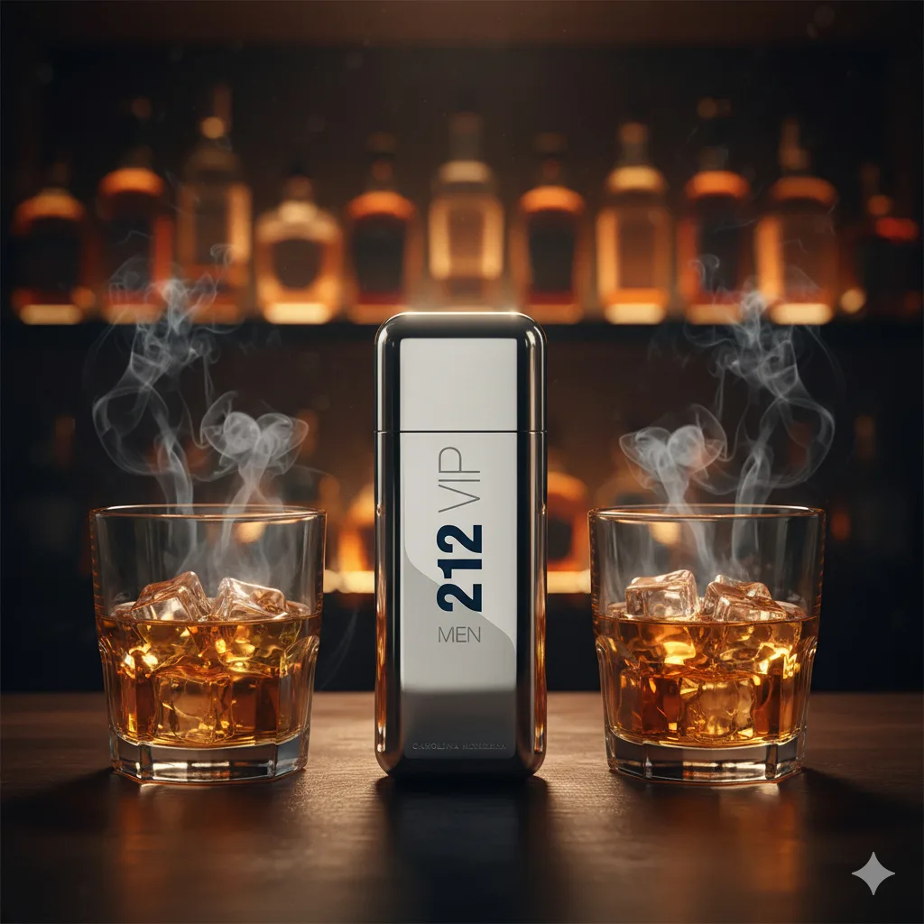 Carolina Herrera 212 VIP Men với vodka, caviar lime và kingwood