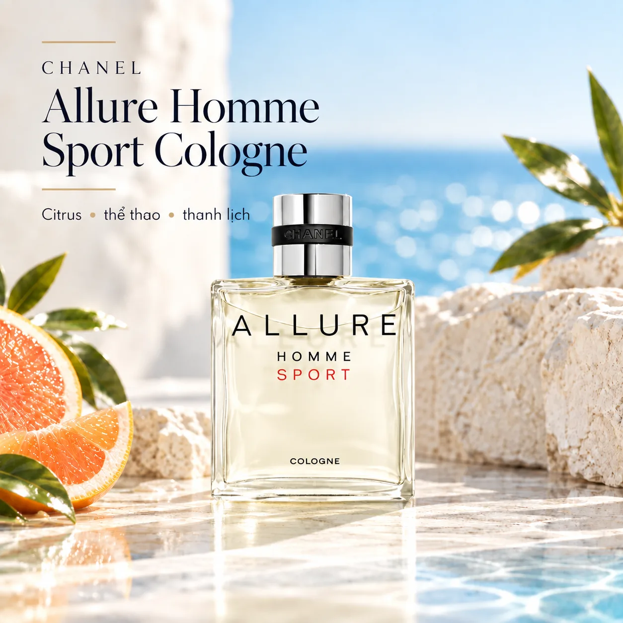 Chanel Allure Homme Sport Cologne cho ngày nóng