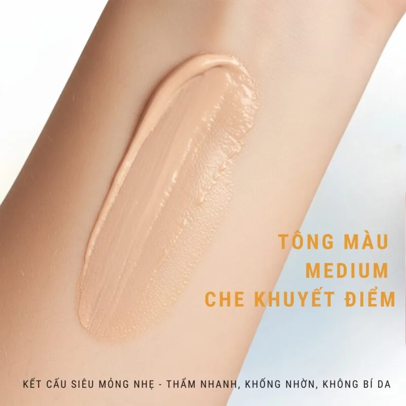 Chất kem Kem chống nắng ISDIN Fusion Water MAGIC Medium SPF 50