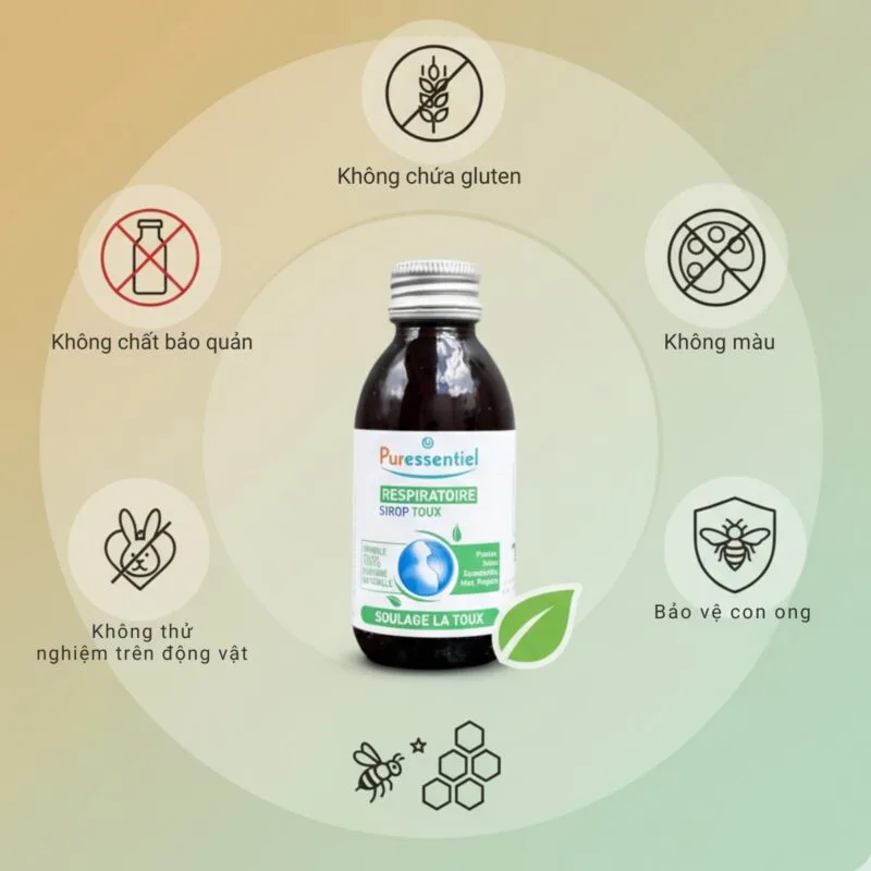 Chất lượng của Siro Ho Hô Hấp PURESSENTIEL 125ml