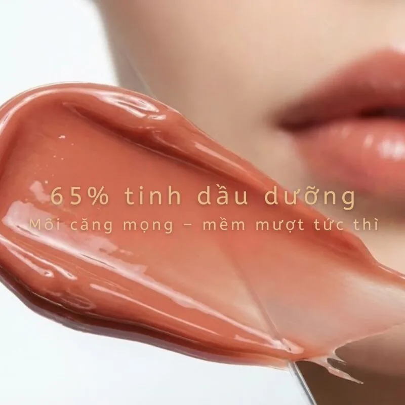 Chất của Son YSL Shine 151 Orange Caraco Màu Cam Nude