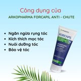 Công dụng Dầu Gội Chống Rụng Tóc Arkopharma Forcapil Anti - Chute