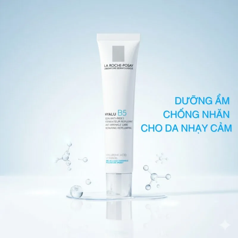 Công dụng Kem Dưỡng Ẩm Chống Lão Hóa La Roche Posay Hyalu b5 40ml