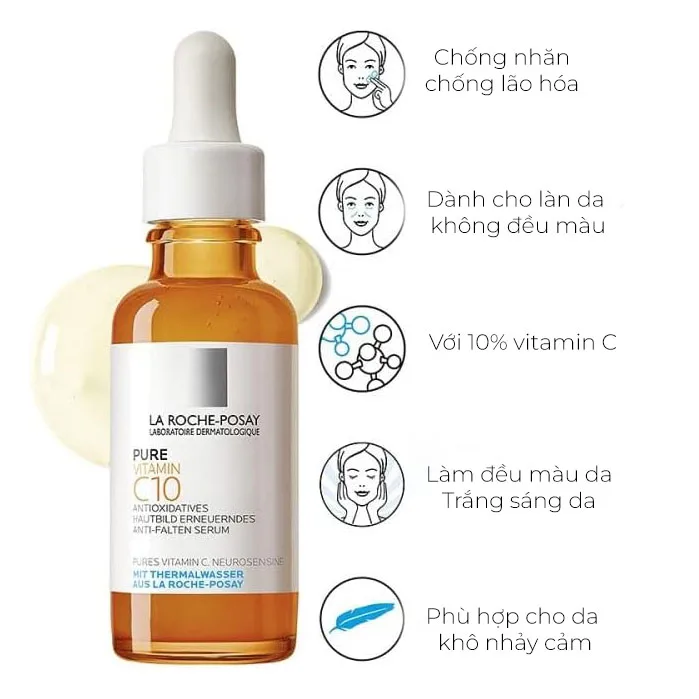 Công Dụng Của Serum La Roche Posay Pure Vitamin C10 30ml