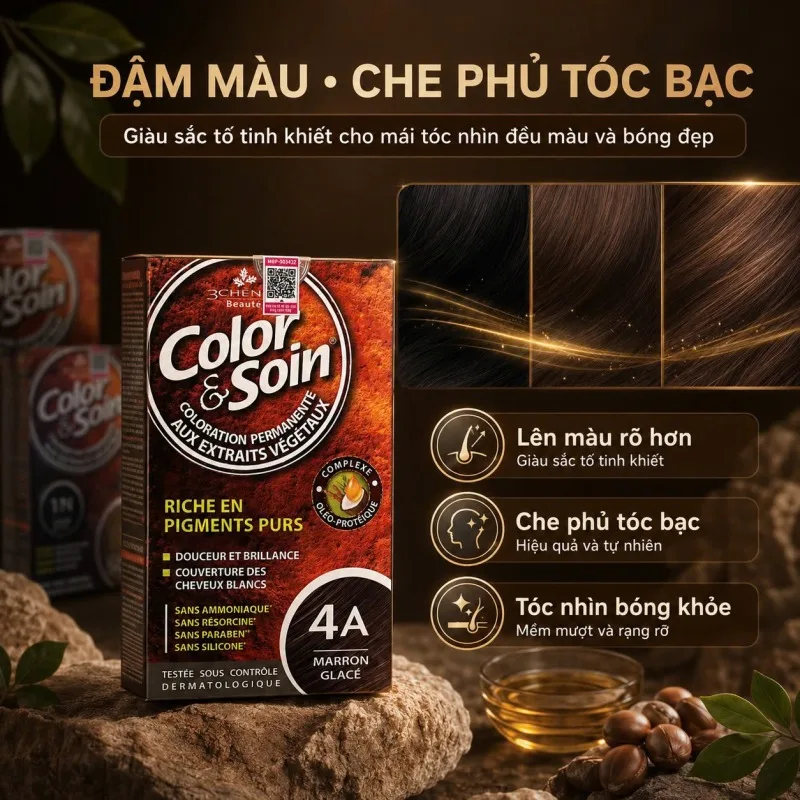 Công dụng thuốc nhuộm tóc Color & Soin