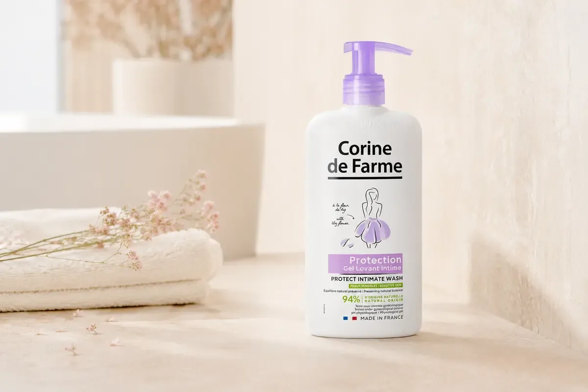 Gel vệ sinh vùng kín Corine de Farme Soothing 250ml