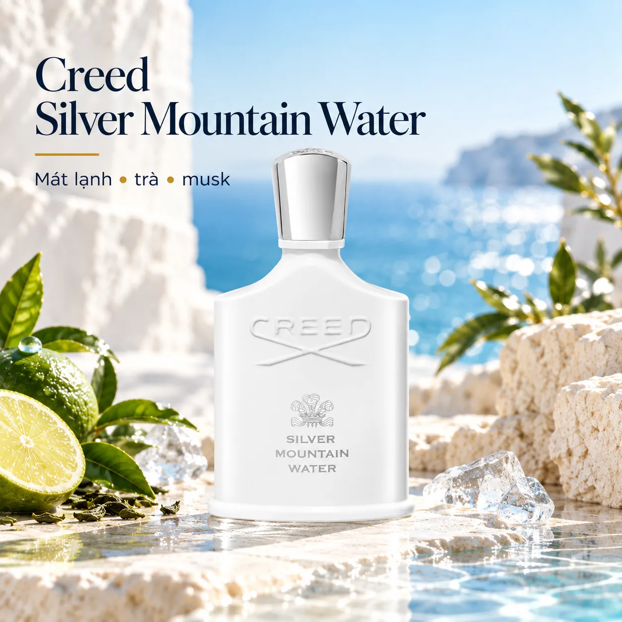 Creed Silver Mountain Water cho thời tiết nóng