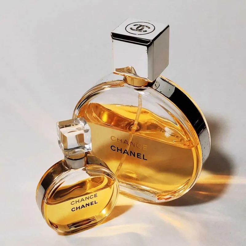 Thiết kế tròn độc đáo của nước hoa Chanel Chance
