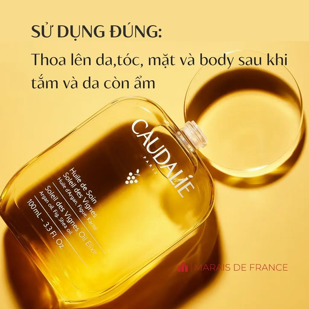 Dầu Dưỡng Thể Caudalie Soleil des Vignes Oil Elixir