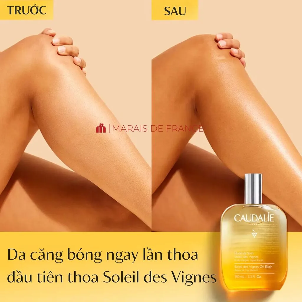 Dầu Dưỡng Thể Caudalie Soleil des Vignes Oil Elixir