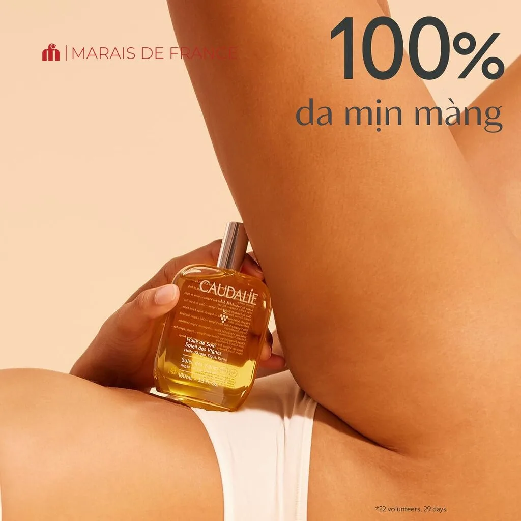 Dầu Dưỡng Thể Caudalie Soleil des Vignes Oil Elixir
